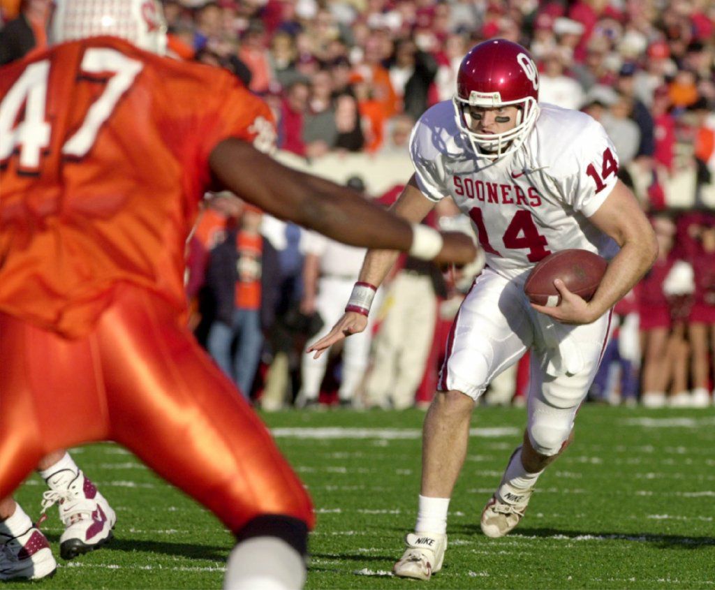 Nov. 25, 2000 in Stillwater: No. 1 OU 12, OSU 7